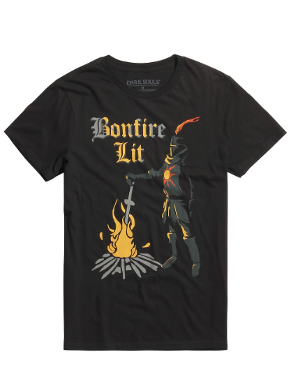 dark souls bonfire shirt